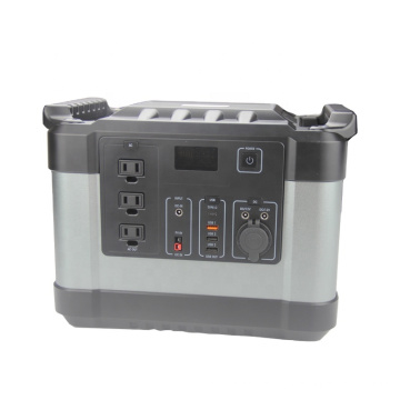 300W portable emergency generator backup power source with LCD